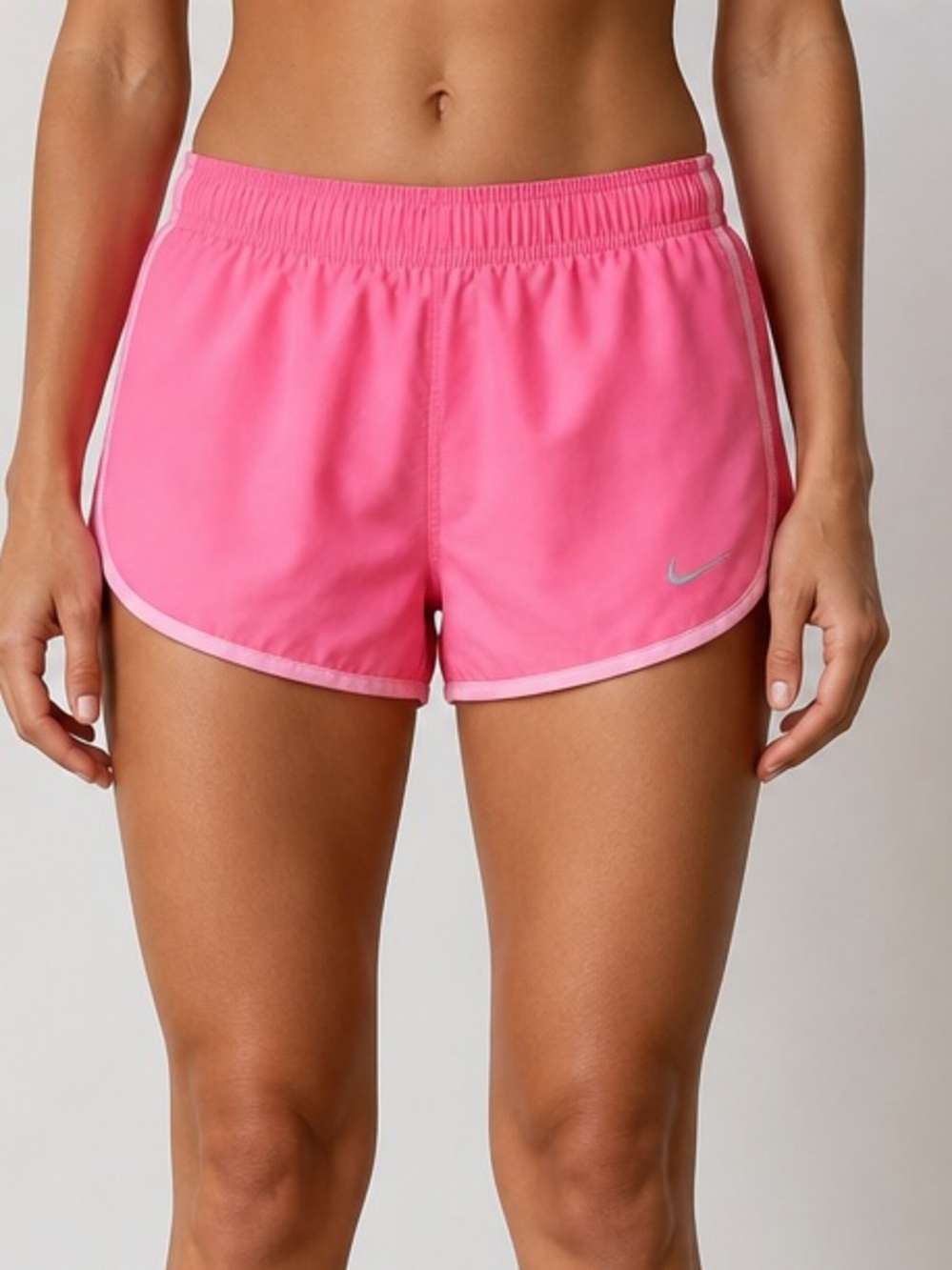 Nike Dri-FIT Tempo Running Shorts Pink Coral Women’s Size Large NWOT